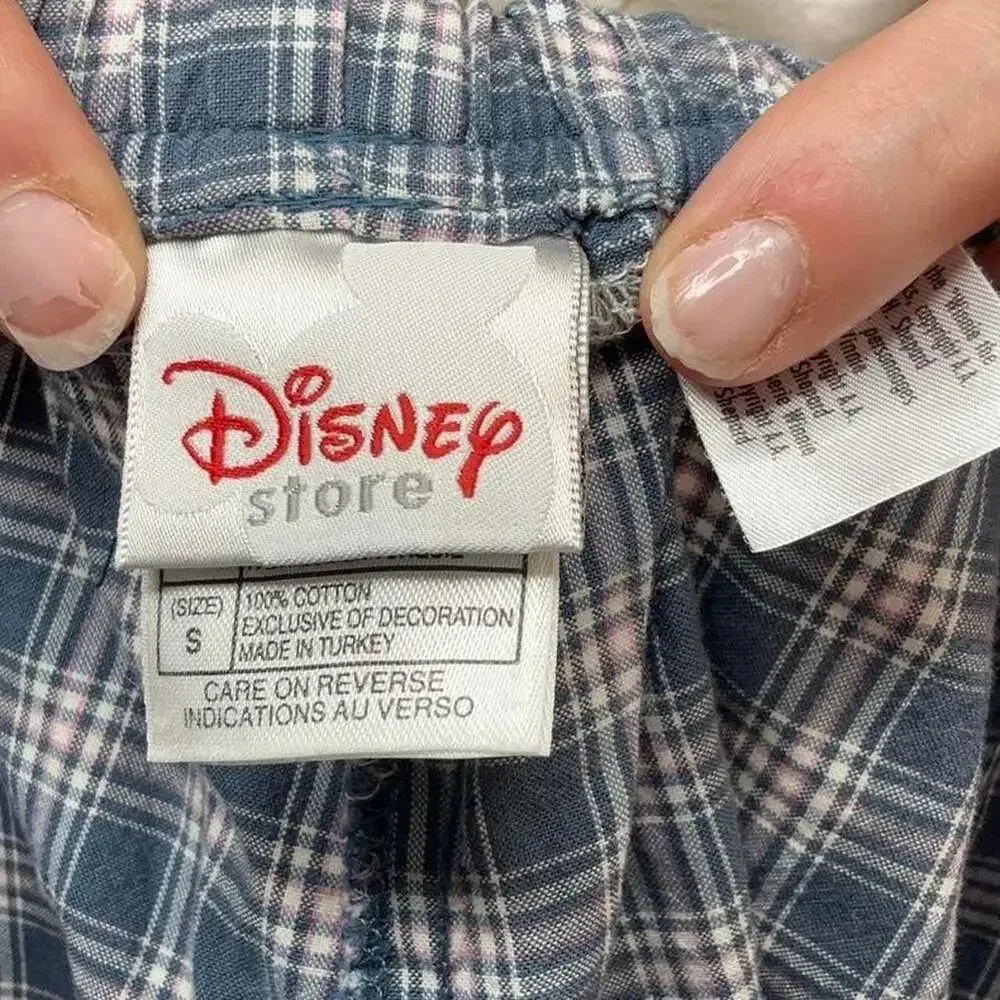 Disney Store Eeyore Plaid Lounge Shorts - Picture 7 of 7